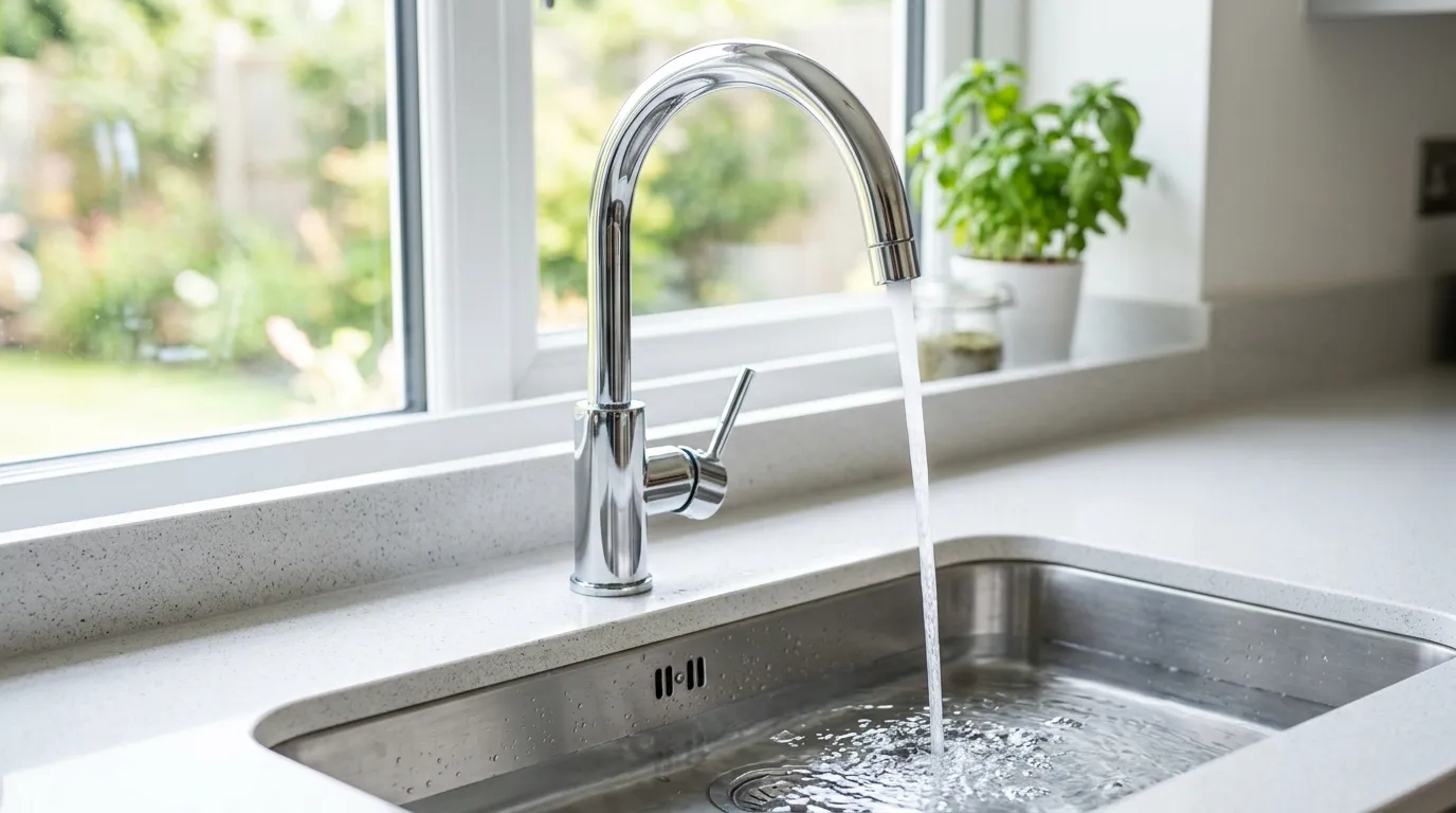 Local Plumbing Master Pros same day plumber fixing a faucet in Hatch, UT